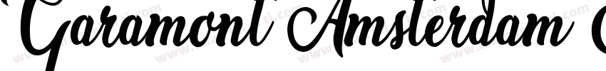 Garamont Amsterdam E字体转换